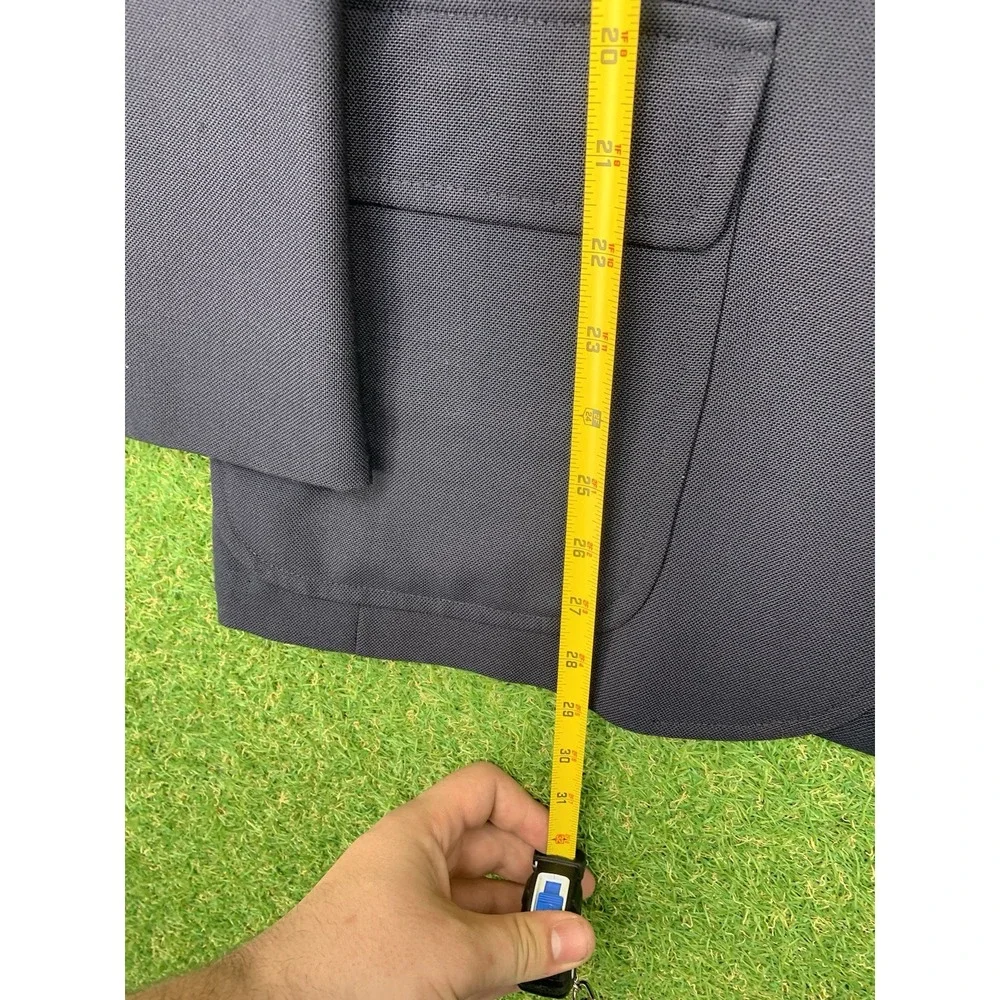 Brooks Brothers Brooksgate Blazer Suit Jacket Mens 40 Sports Coat Black 2 Button